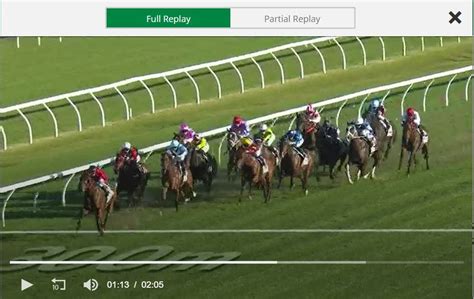 randwick race replays